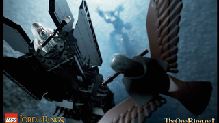 Ents, eagles and Christopher Lees abound in Lego's <em>LotR</em> Orthanc set